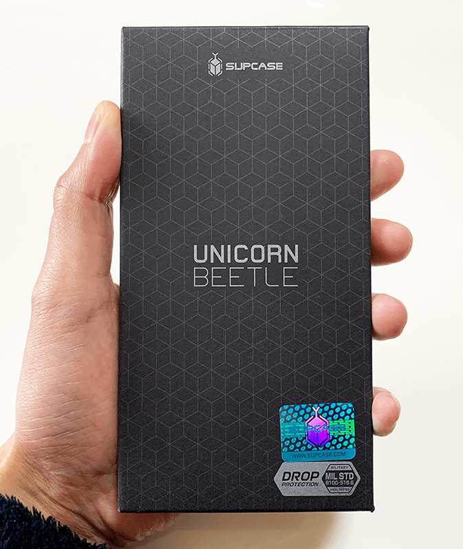 SUPCASE iPhone XR ケース ワイヤレス充電対応 米軍MIL規格 高耐久ケース Unicorn Beetle シリーズ　箱