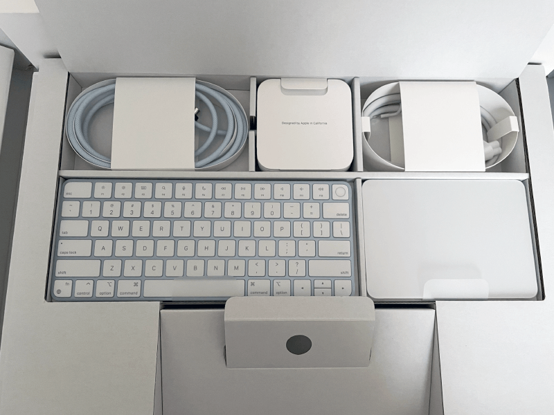 iMac2021年版（M1チップ）付属品